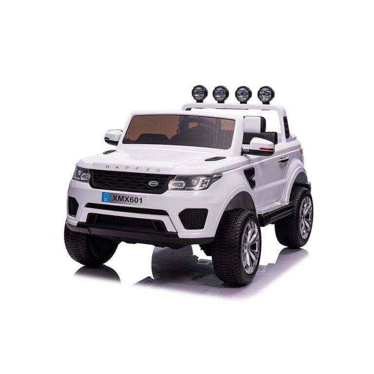 Land Rover Happer 4x4 beli džip na akumulator za decu