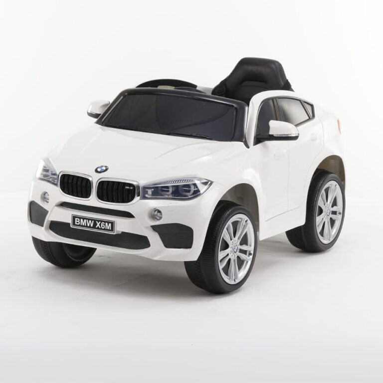 BMW X6 beli full džip na akumulator za decu