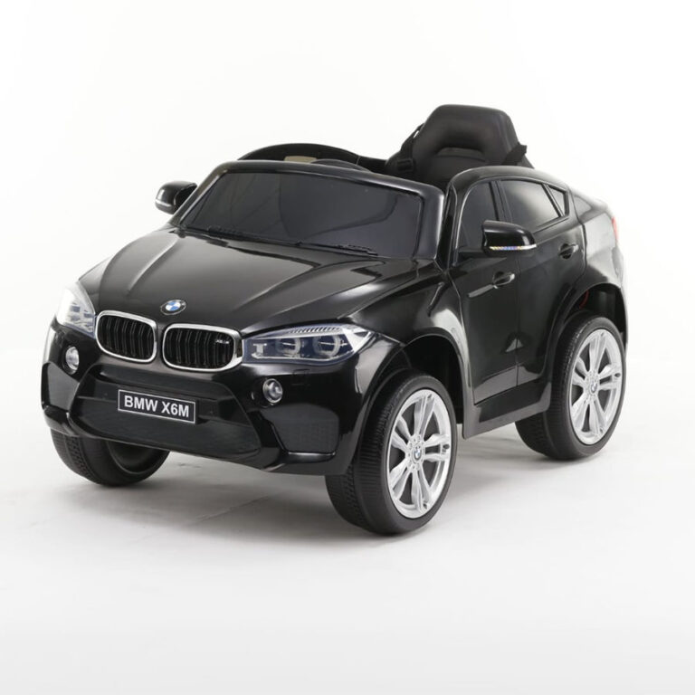 BMW X6 crni full džip na akumulator za decu
