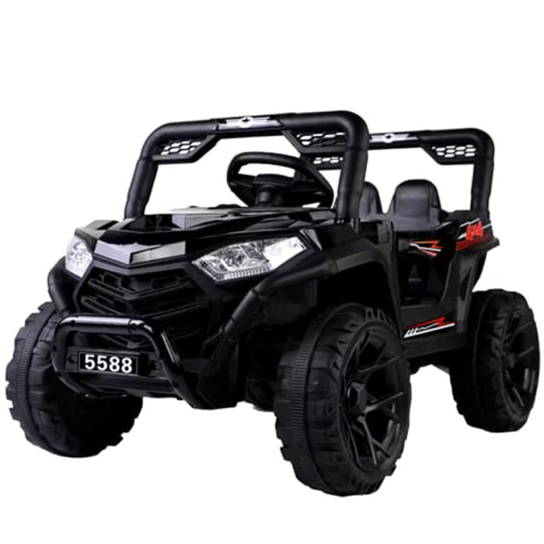 Jeep Style crni džip na akumulator za decu