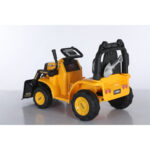 Dečiji bager sa kašikom 6V - Žuti - Bager na akumulator za decu - Слика 2