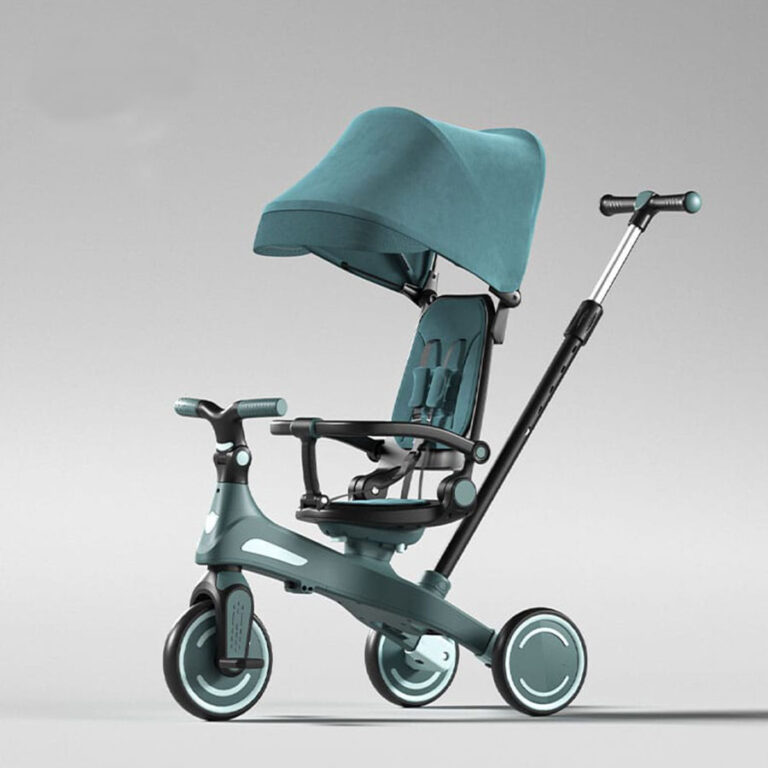 Tricikl model 1 i balans bicikl 9u1 u mint boji za decu